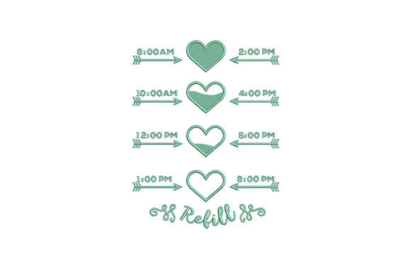 Green Timeline Refill