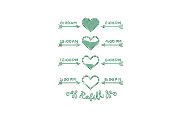 Green Timeline Refill