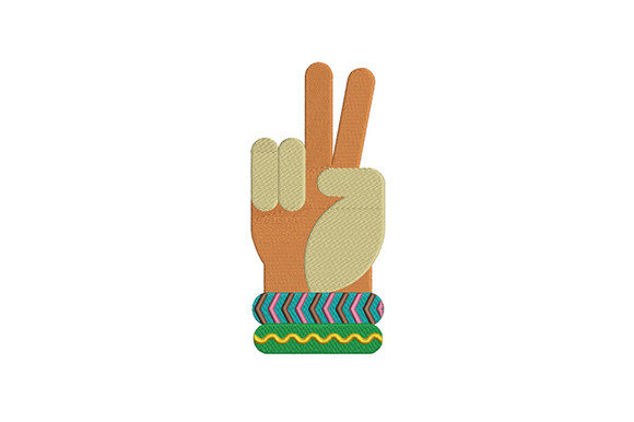 African Peace Sign