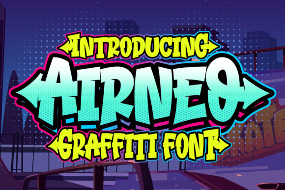 Airneo Display Font By Blankids Studio