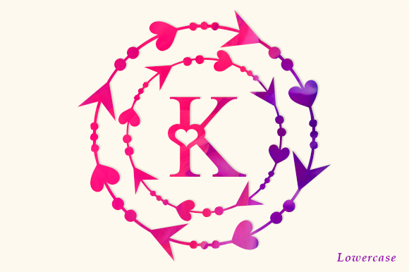 Boho Monogram Font - Preview 1