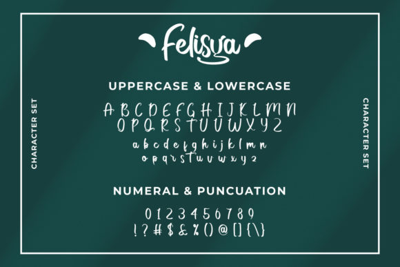 Felisya Script Font PNG with transparent background - Preview 2