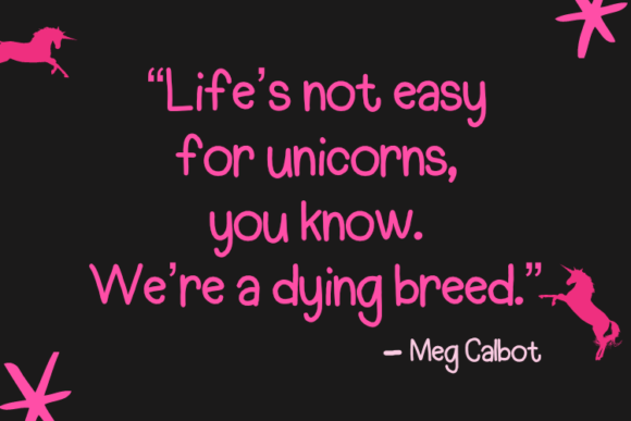 Hello Unicorn Font - Preview 3