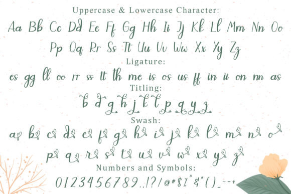 Maylove Font PNG with transparent background - Preview 6