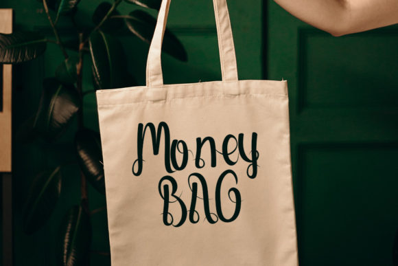 Money Rich Font PNG with transparent background - Preview 2