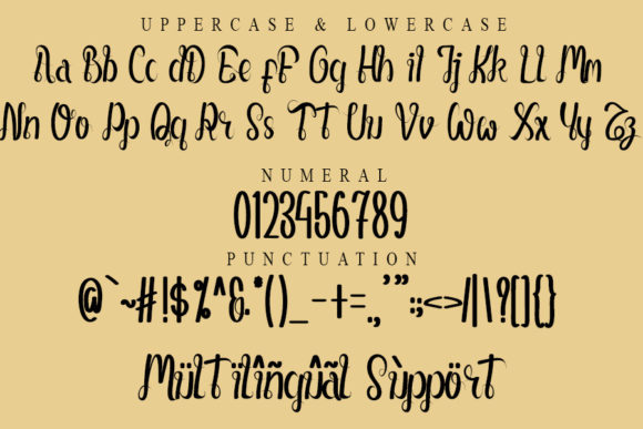 Money Rich Font PNG with transparent background - Preview 3