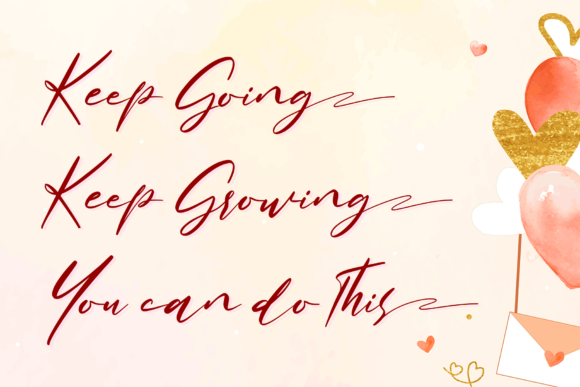 Only You Font PNG with transparent background - Preview 4
