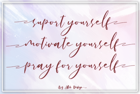 Only You Font PNG with transparent background - Preview 6