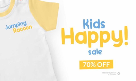 Plastic Toys Font PNG with transparent background - Preview 3