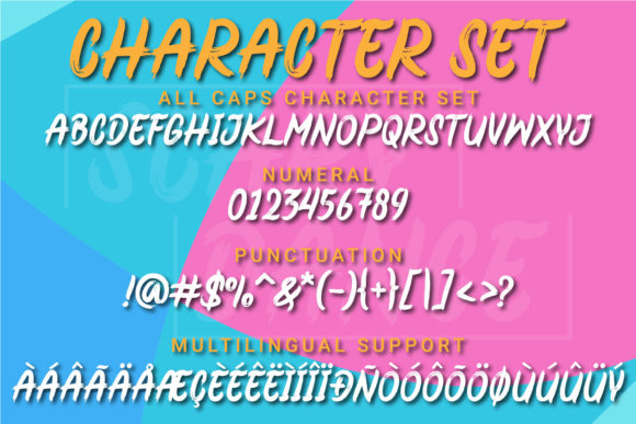 Scary Dance Font PNG with transparent background - Preview 5
