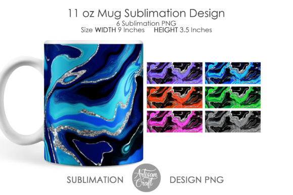 Sublimation Mug Design Templates, 11 Oz Graphic by Artisan Craft SVG   Creative Fabrica