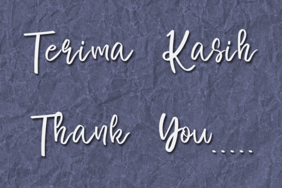 Bergamo in Love Font PNG with transparent background - Preview 3