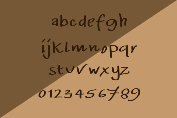 Cafe Choco Font - Preview 1