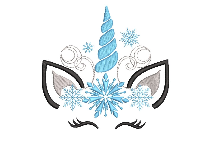 Christmas Winter Unicorn