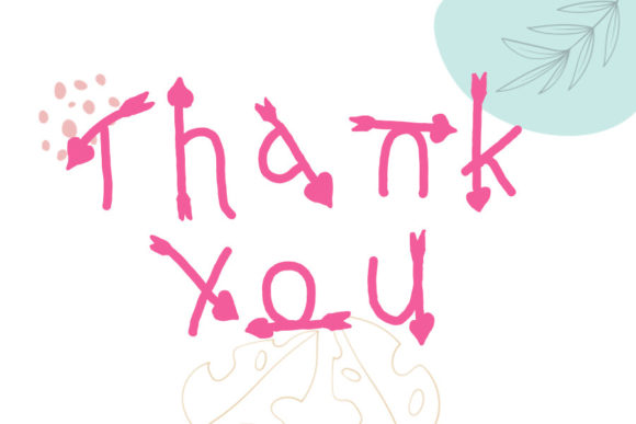 Love Arrow Font PNG with transparent background - Preview 2