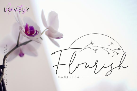 Lovely Amatis Font PNG with transparent background - Preview 1