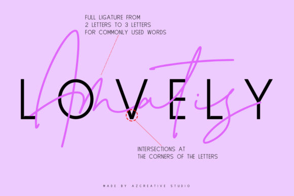 Lovely Amatis Font PNG with transparent background - Preview 6