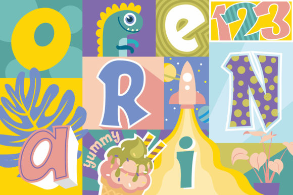 Mobig Font PNG with transparent background - Preview 3