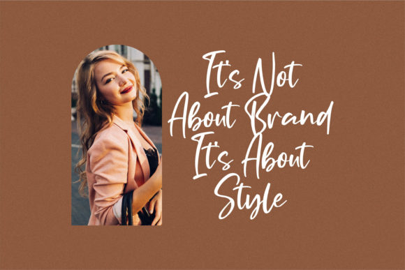 Portofolio Brilliant Font PNG with transparent background - Preview 1