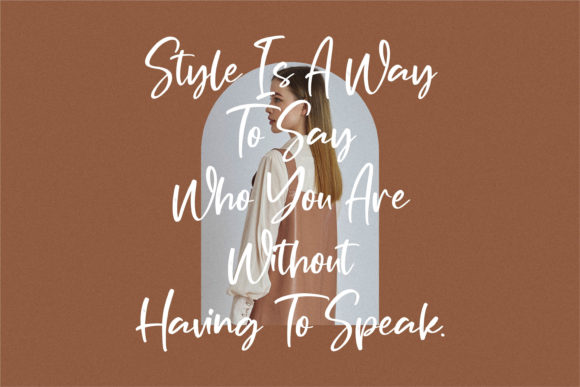 Portofolio Brilliant Font PNG with transparent background - Preview 2
