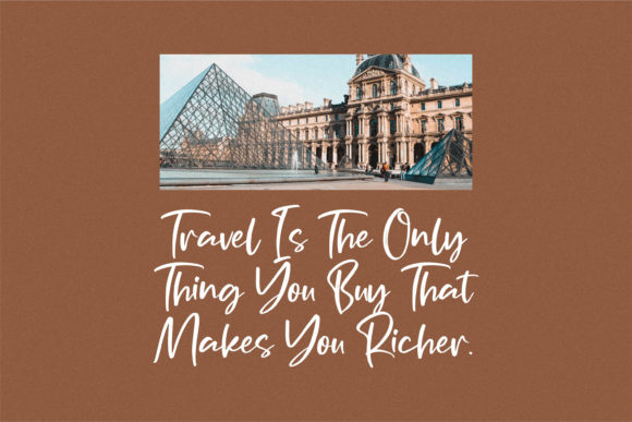 Portofolio Brilliant Font PNG with transparent background - Preview 3
