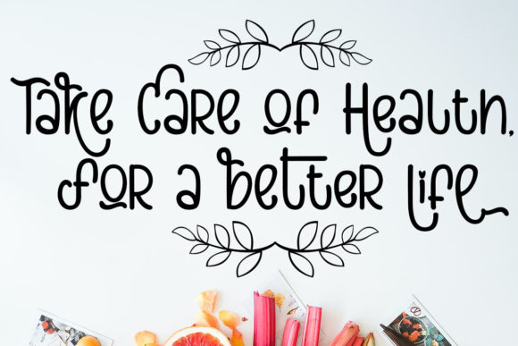 Present Cheer Up Font PNG with transparent background - Preview 3