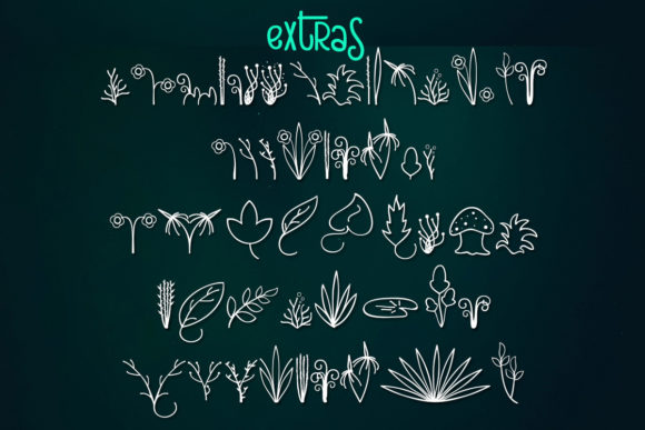 Present Cheer Up Font PNG with transparent background - Preview 6