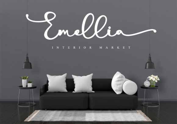 Samorina Font PNG with transparent background - Preview 3