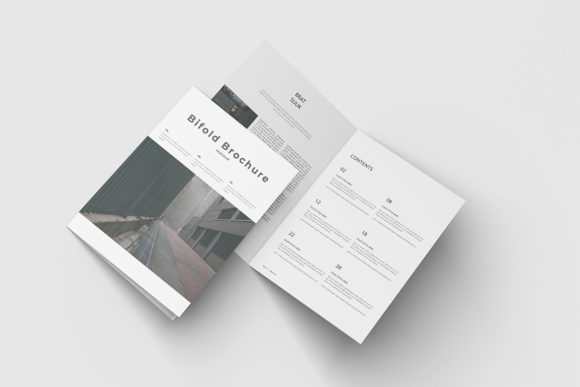 Bifold Brochure Mockup Graphic by Ian Mikraz · Creative Fabrica
