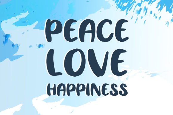 Homan Font PNG with transparent background - Preview 3