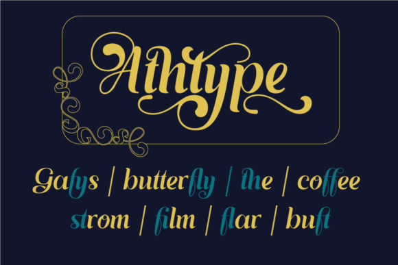 Ayulia Molga Font - Preview 1