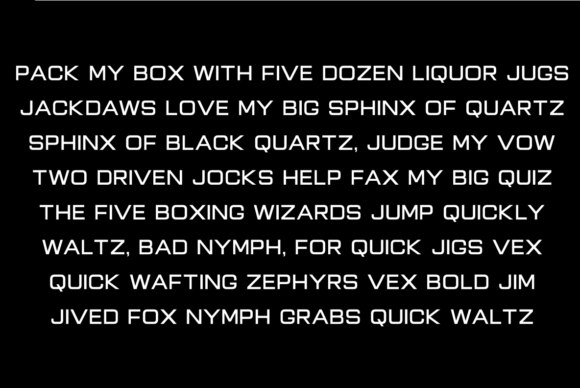 Blancs Font - Preview 2