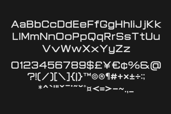 Blancs Font - Preview 6