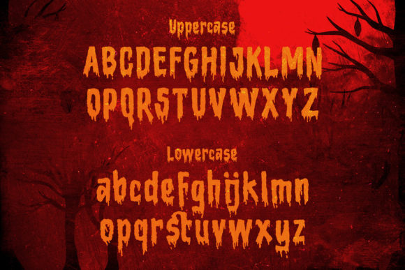 Bloody Camp Font - Preview 1