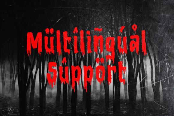 Bloody Camp Font - Preview 5