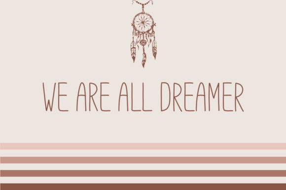 Boho Style Font - Preview 1