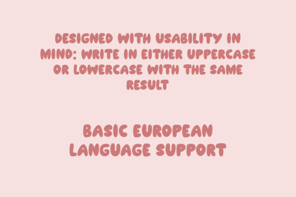 Bubbly Rainbow Font - Preview 5