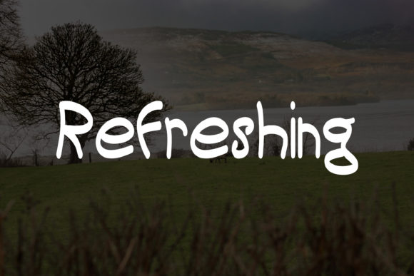 Calming Adventure Font - Preview 1