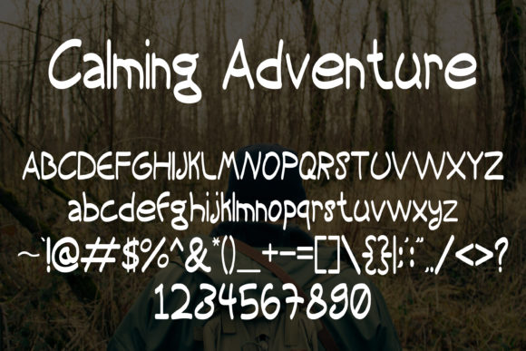 Calming Adventure Font - Preview 4