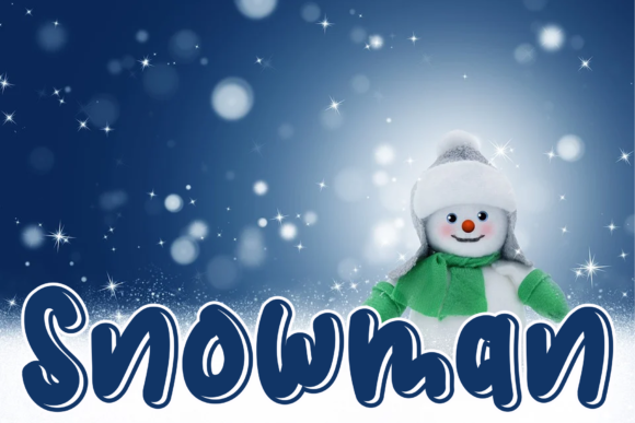 Crete Snow Font - Preview 1