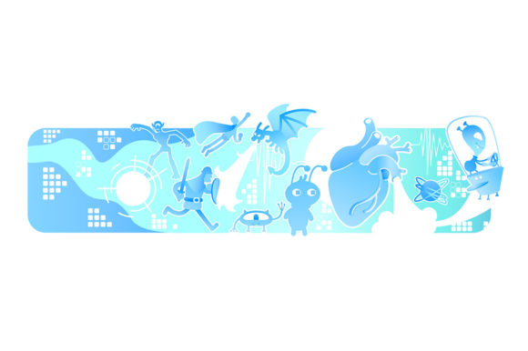 Fantasy Video Game 2D Web Banner, Poster Gráfico Modelos Gráficos Por IMG visuals characters