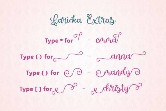 Faricka Font - Preview 4