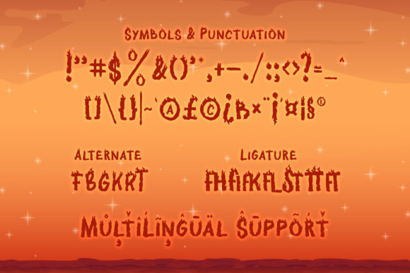 Fire Ace Font - Preview 2