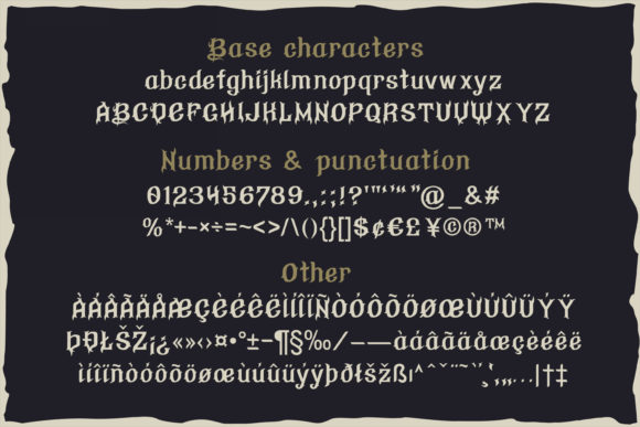 Flame Rider Font - Preview 2