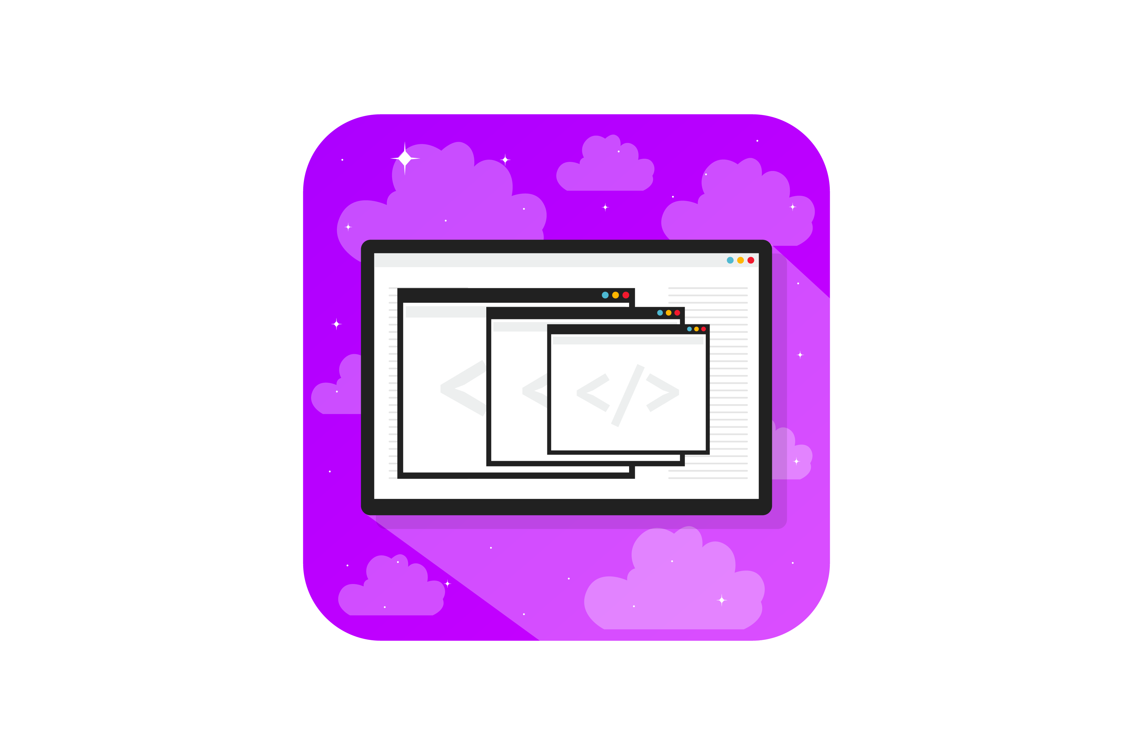 Flat Icon - Programming Graphic by Uppoint Design · Creative Fabrica