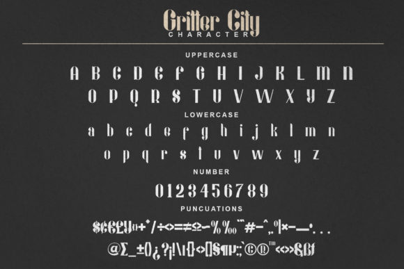 Gritter City Font - Preview 4
