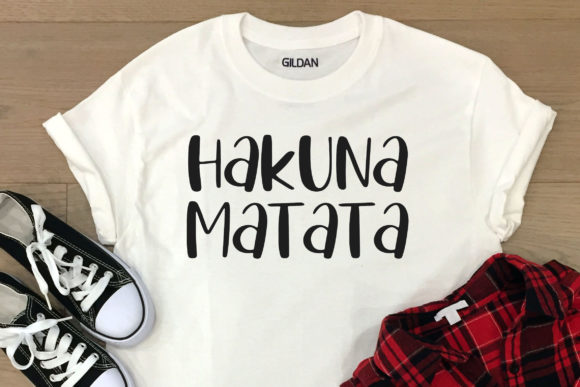 Hakuna Matata Font - Preview 3