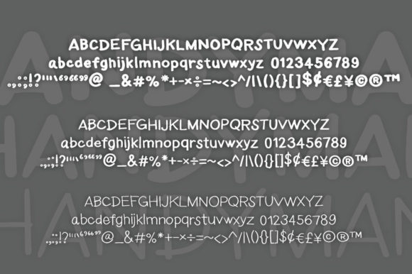 Handyman Font - Preview 4