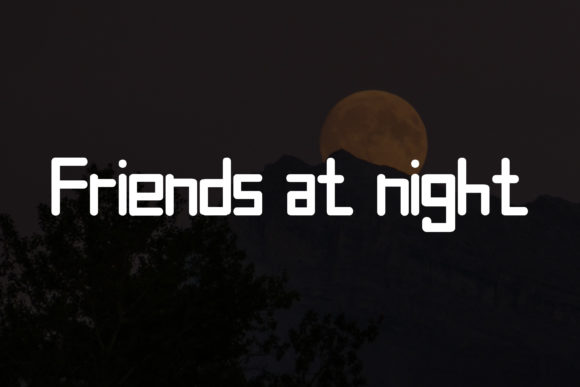 Hazy Moon Font - Preview 2
