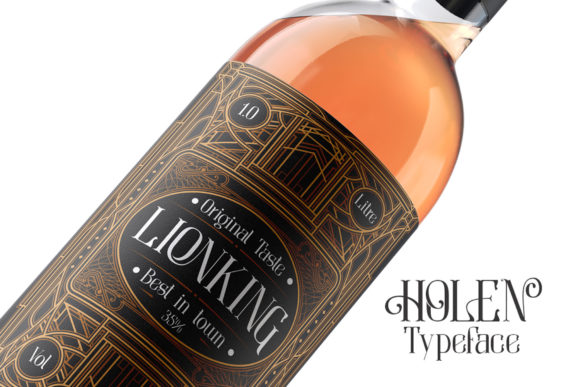 Holen Font - Preview 1